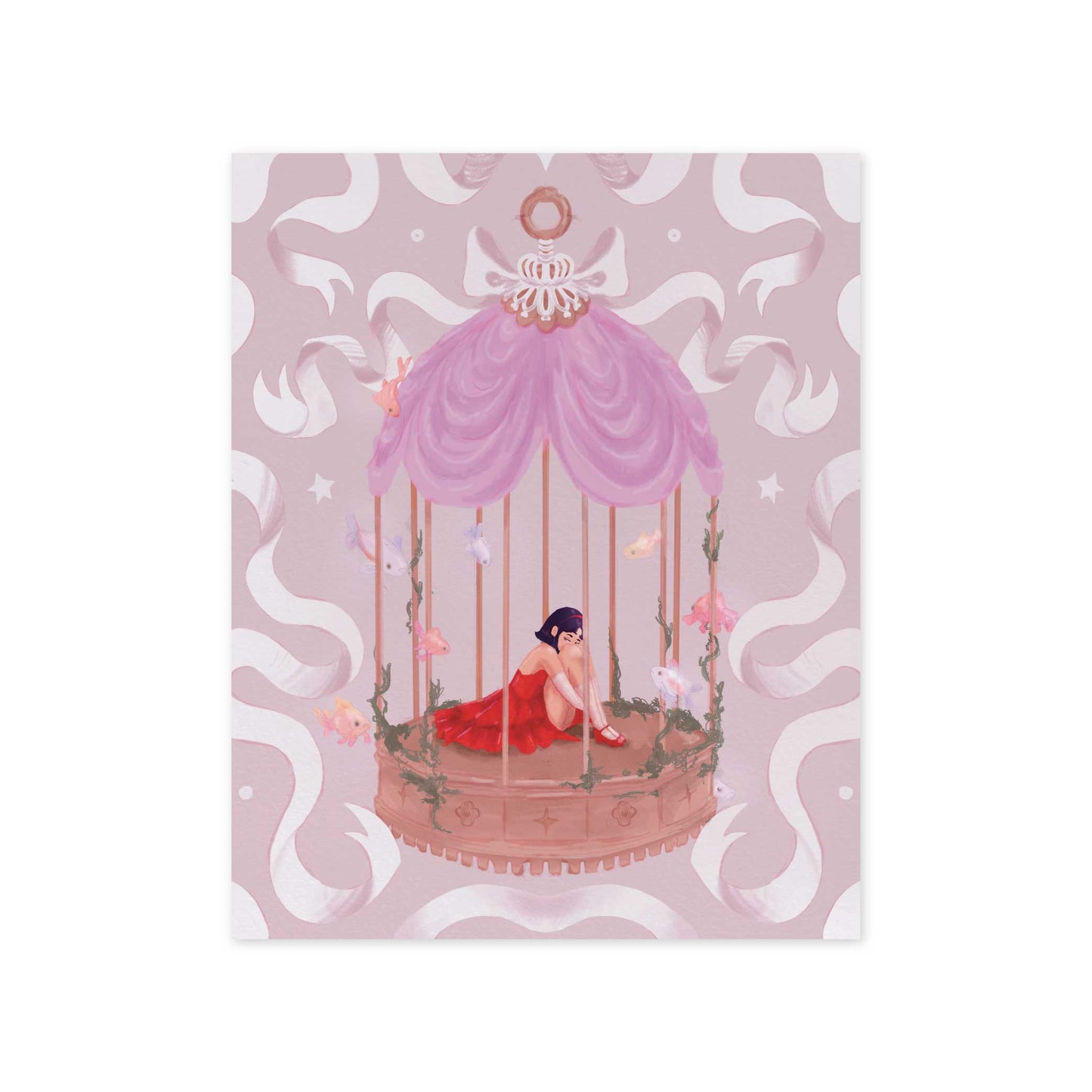 Mima Art Print