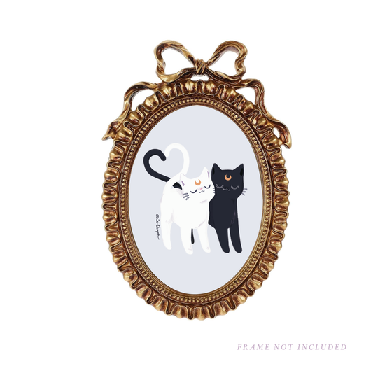 Luna and Artemis Print
