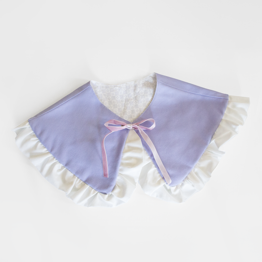 Alice Collar (perwinkle / white checkered)