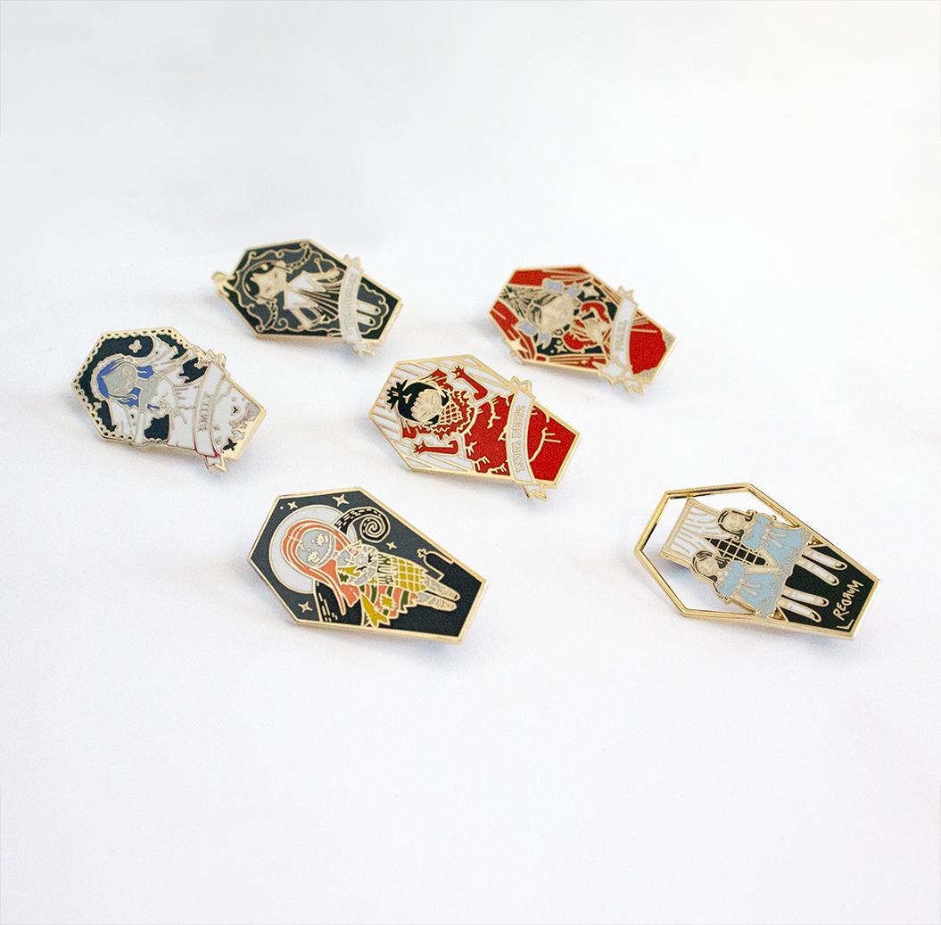 Shining Twins Pin