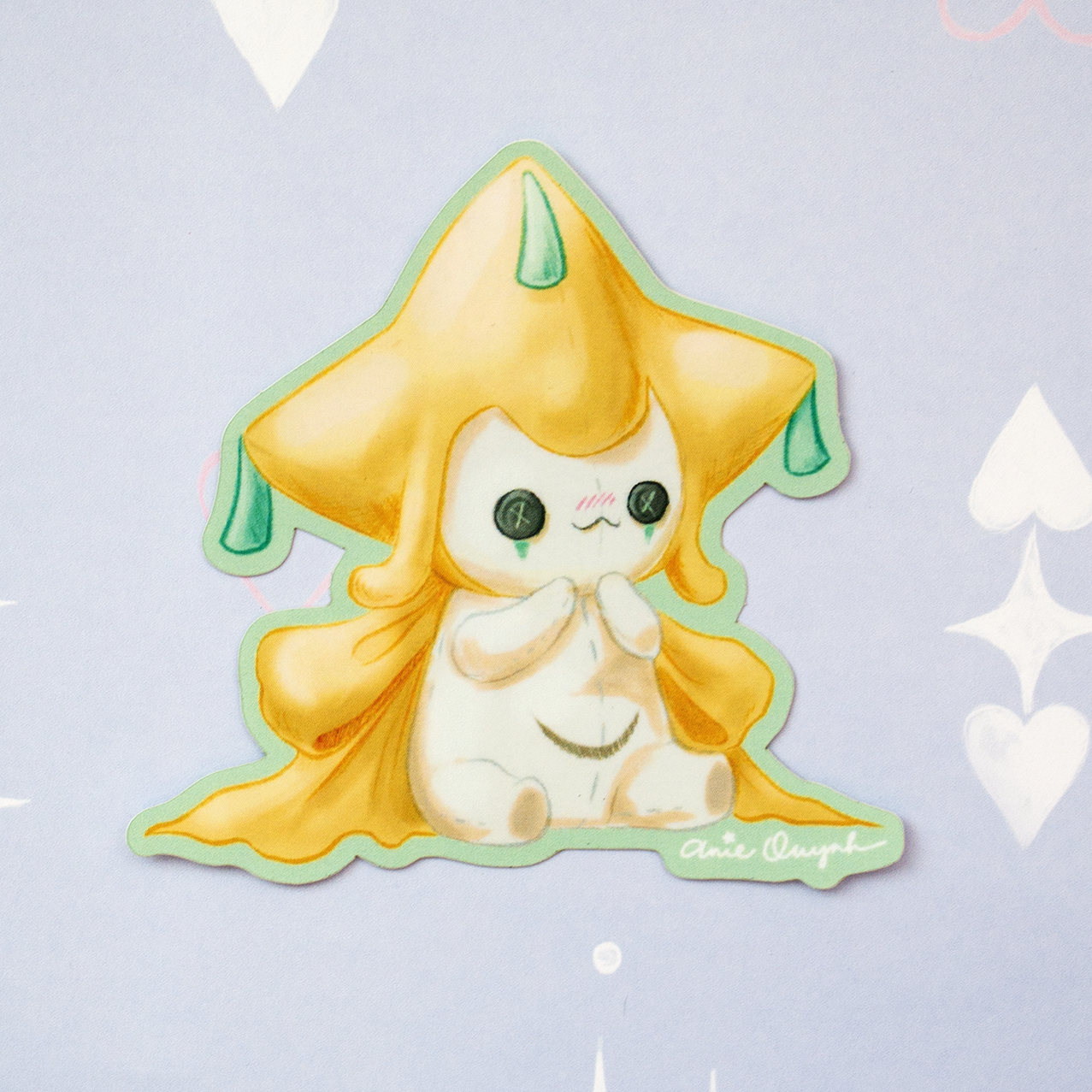 Jirachi Plush Sticker