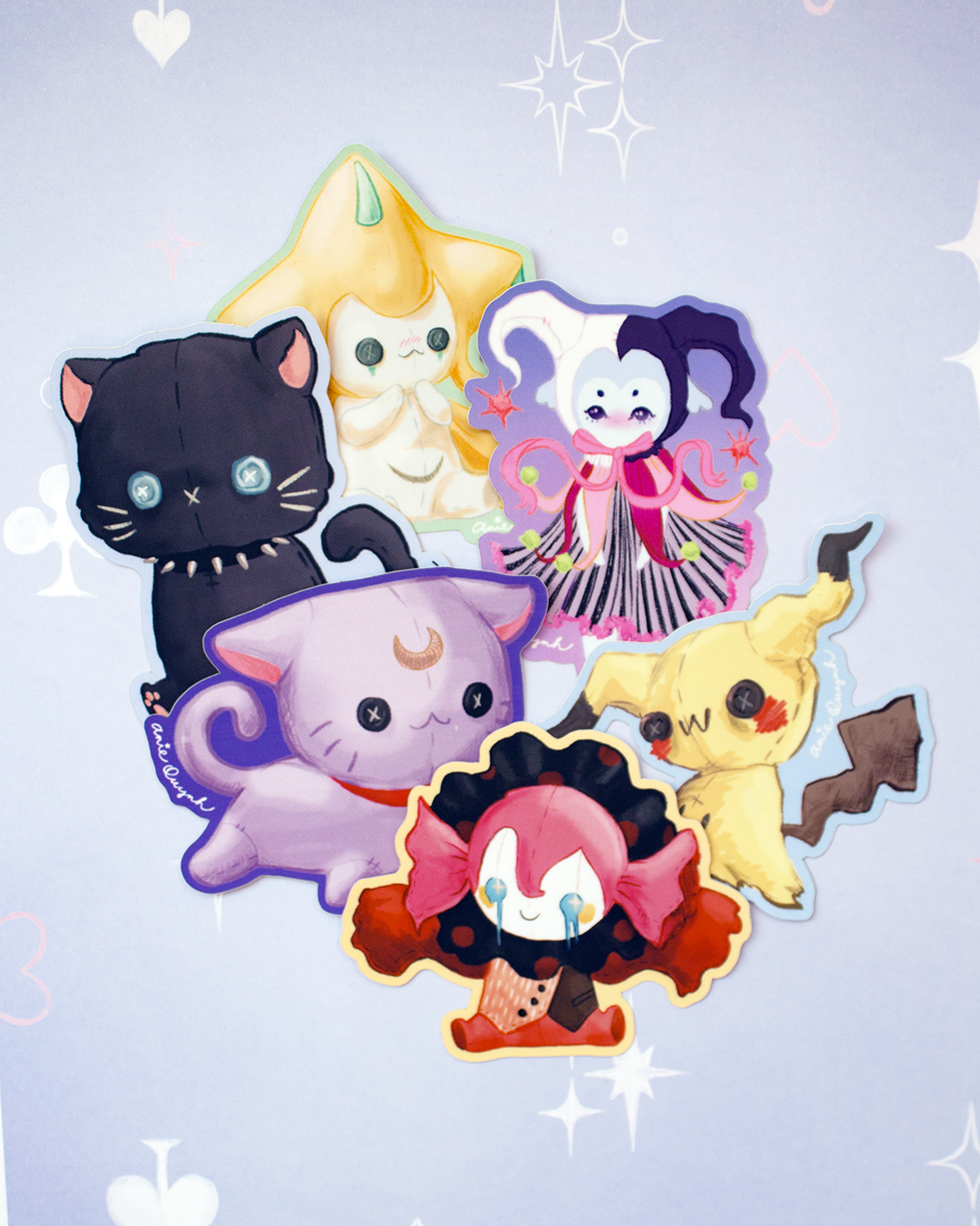 Madoka Magica Bebe Plush Sticker