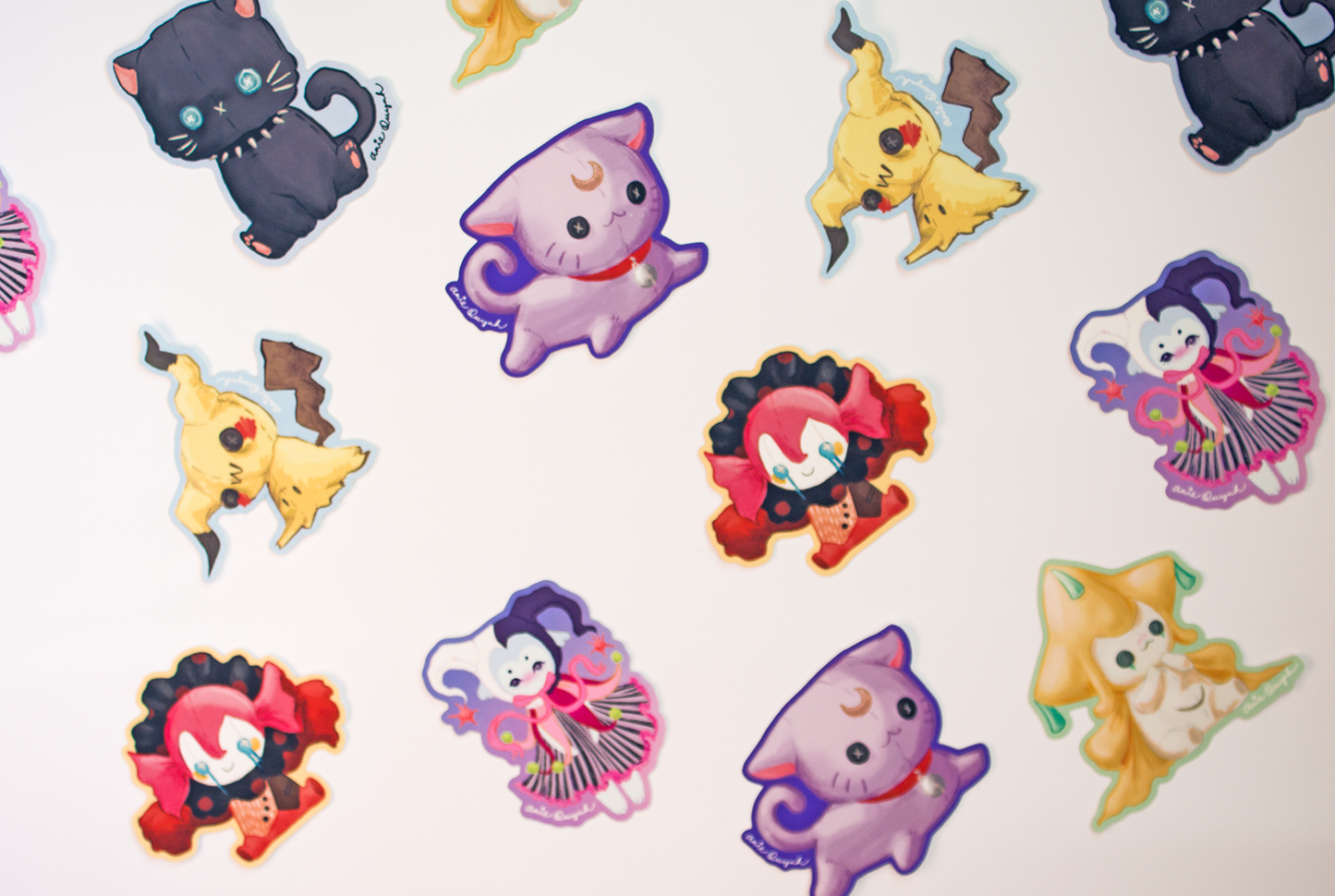 Madoka Magica Bebe Plush Sticker