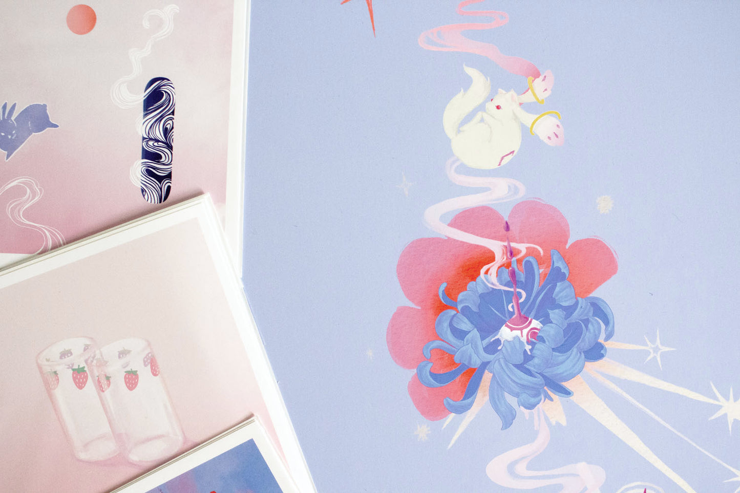 Kyubey Art Print
