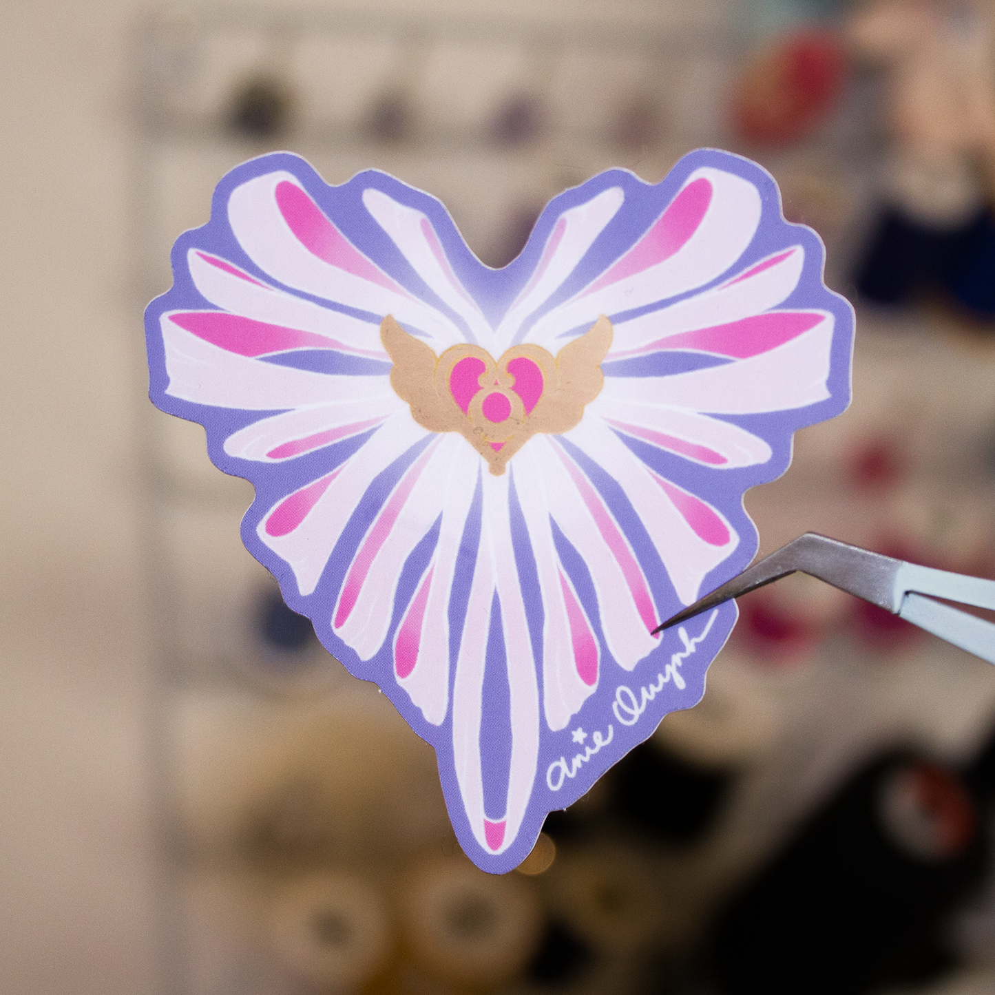 Sailor Transformation Heart Sticker