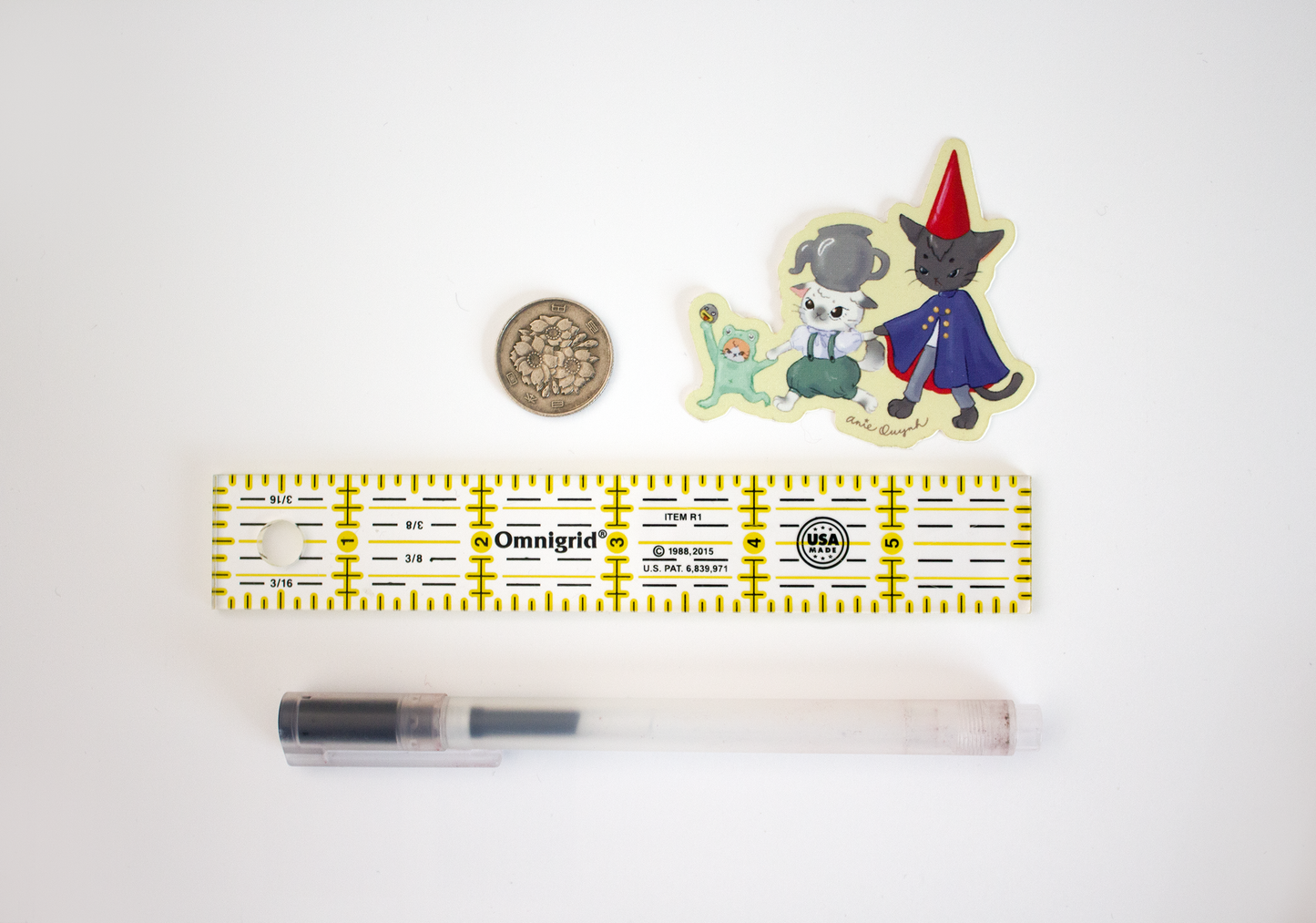 Over the Kitten Wall Sticker