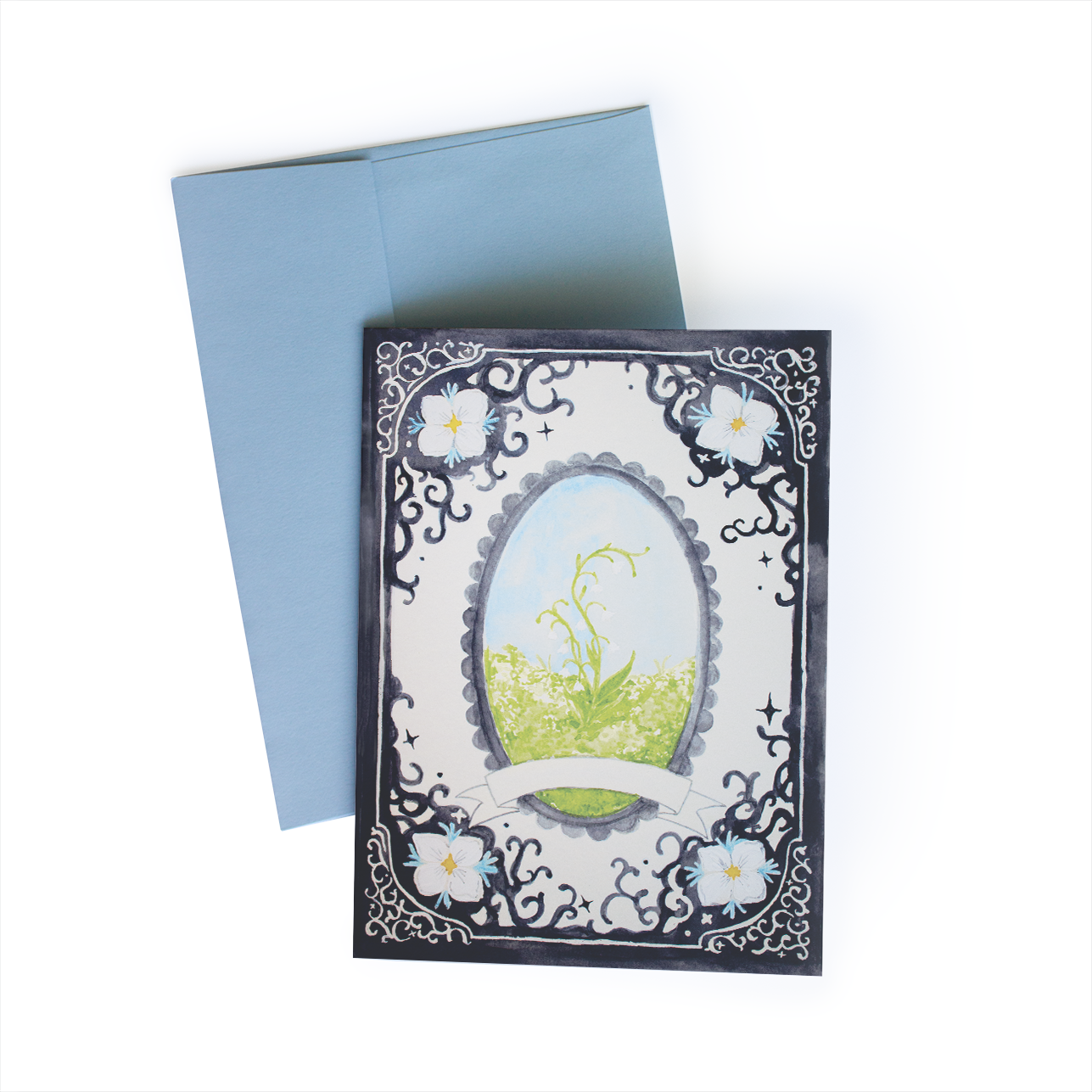 Lily of the Valley Greeting Card