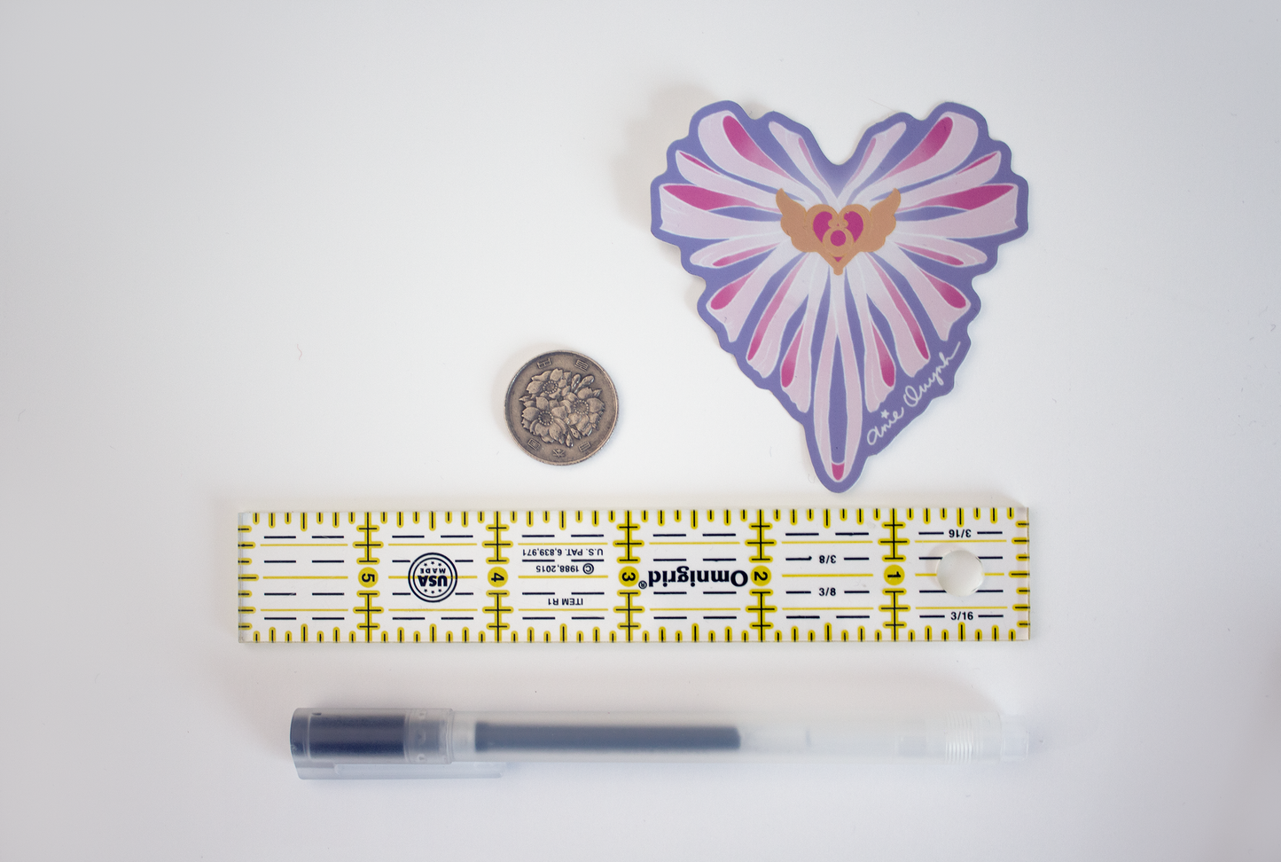 Sailor Transformation Heart Sticker