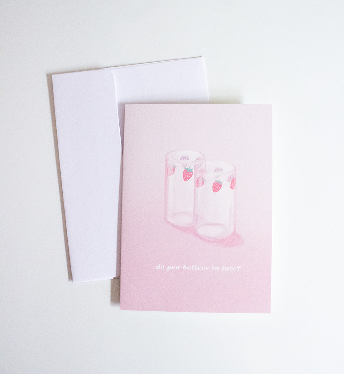 Strawberry Glasses Card