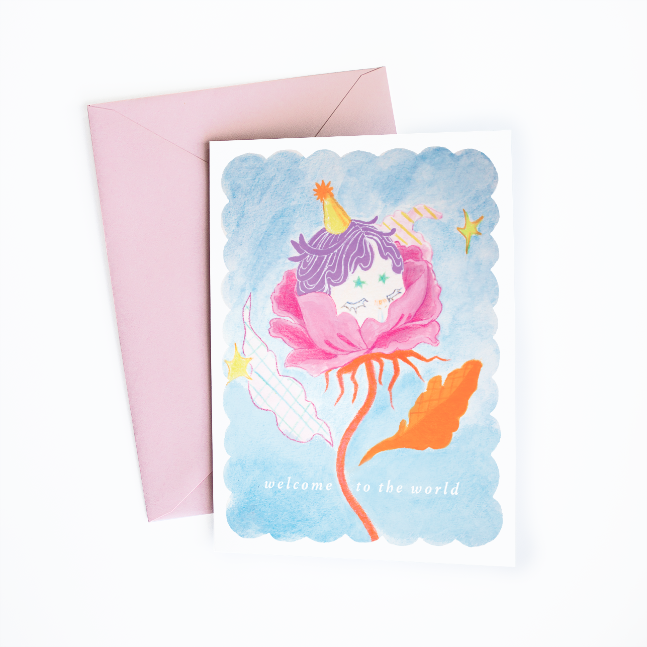 Baby Blooming Card