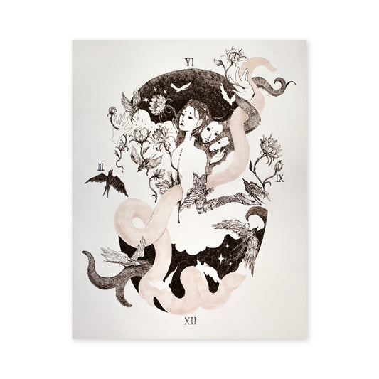 Queen of the Night Art Print