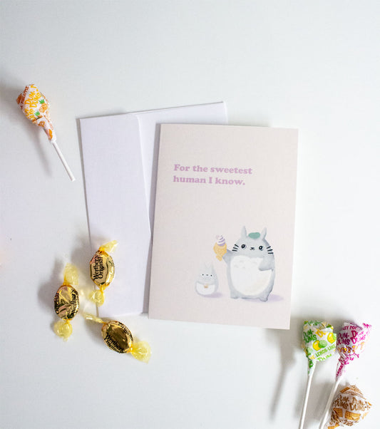Totoro Taiyaki Card