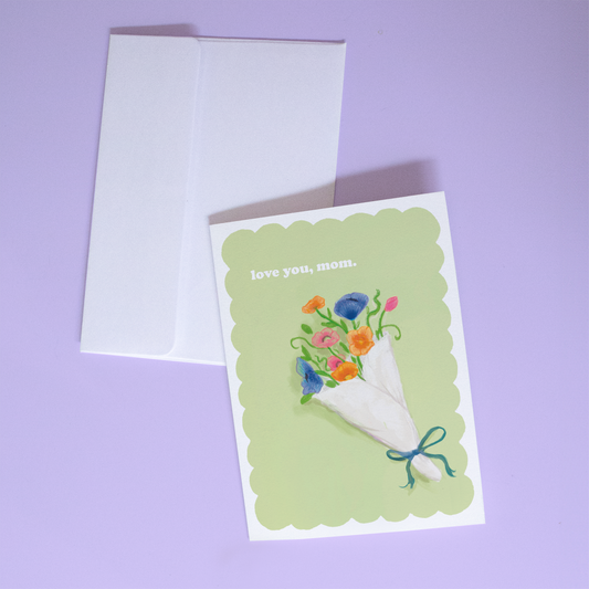 Love You Mom Card