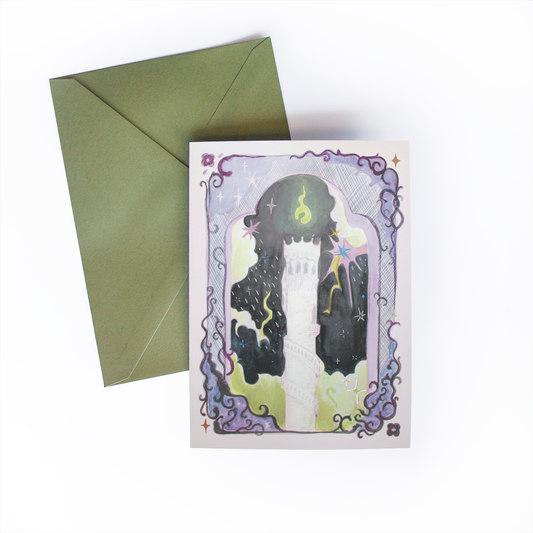 Tower Greeting Card